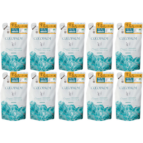 【10個セット】ココパーム オーシャンエッセンスシャンプー 詰替用 380ml(4973512261695-10)