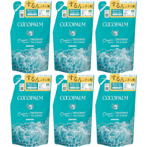 【6個セット】ココパーム オーシャンエッセンストリートメント 詰替用 380ml(4973512261718-6)