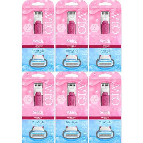 【6個セット】シック ハイドロシルク トリムスタイル ホルダー(4891228300807-6)