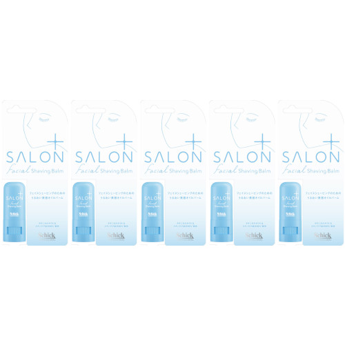 【5個セット】サロンプラス フェイシャルシェービングバーム 6.5g【メール便】(4891228316679-5)