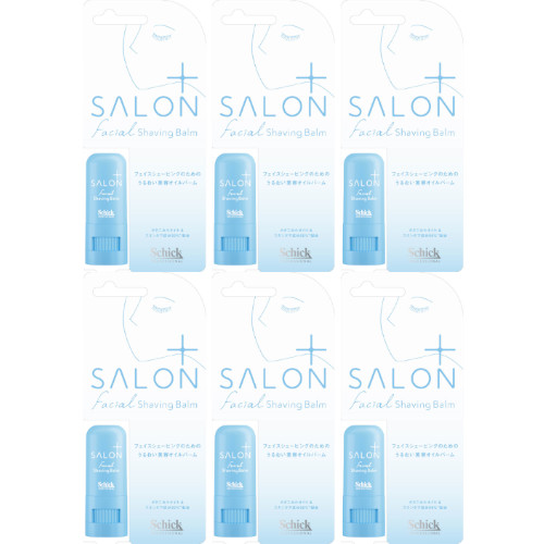 【6個セット】サロンプラス フェイシャルシェービングバーム 6.5g【メール便】(4891228316679-6)