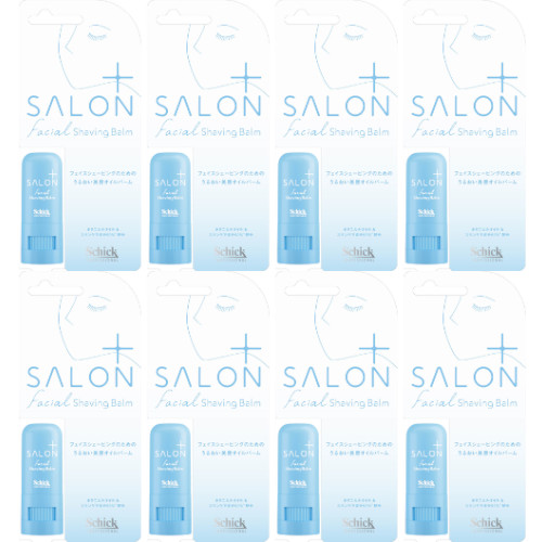 【8個セット】サロンプラス フェイシャルシェービングバーム 6.5g【メール便】(4891228316679-8)