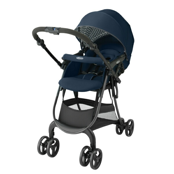 【シートマットプレゼント】グレコ　シティスターGB　ミッドナイトネイビーNV　GRACO 両対面ベビーカー【送料無料　沖縄・一部地域を除く】_1