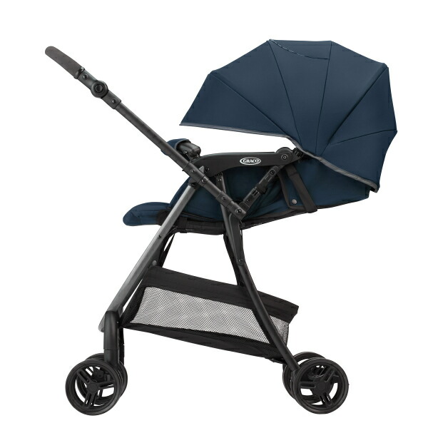 【シートマットプレゼント】グレコ　シティスターGB　ミッドナイトネイビーNV　GRACO 両対面ベビーカー【送料無料　沖縄・一部地域を除く】_4