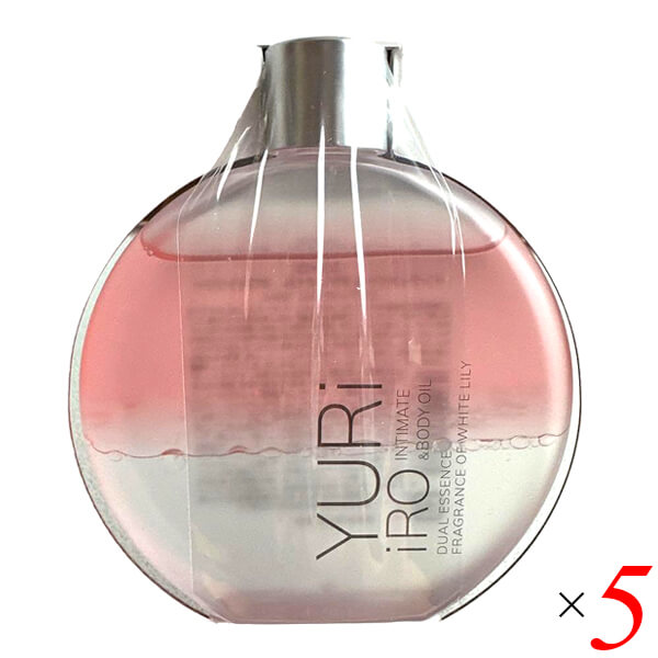 YURiiRO ユリイロ デリケートゾーンケアオイル 100ml 5本セット ホワイトリリー 日本製 マルチボディオイル
