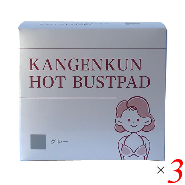 【BIGお買い物ラリー！ポイント最大+11%】還元くんホットバストパット(1箱3組入り) 3個セット バストパッド ブラパッド レモン型 送料無料