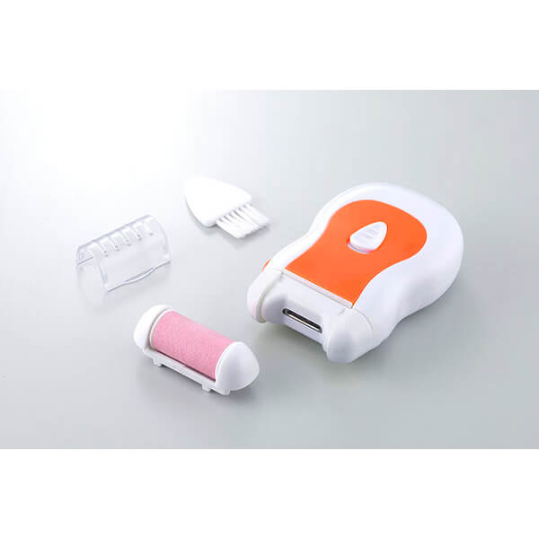 【ポイント最大+5%】ラリー開催中!爪切り かかと 角質 電動爪切り&かかとローラー 4個セット 送料無料