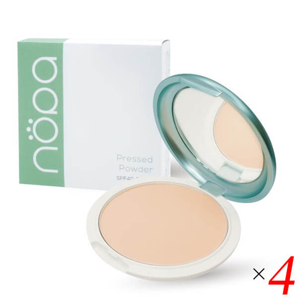 nopa プレストパウダー SPF40PA+++ 12g 4個セット フェイスパウダー フィニッシュパウダー UV