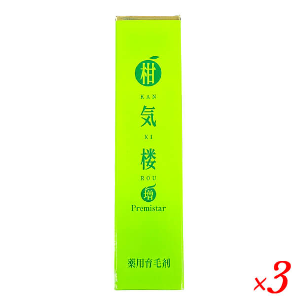 薬用育毛剤 柑気楼プレミスター 150mL 3本セット 医薬部外品 はぴねすくらぶ 甘草 グリチルリチン酸ジカリウム 青みかん