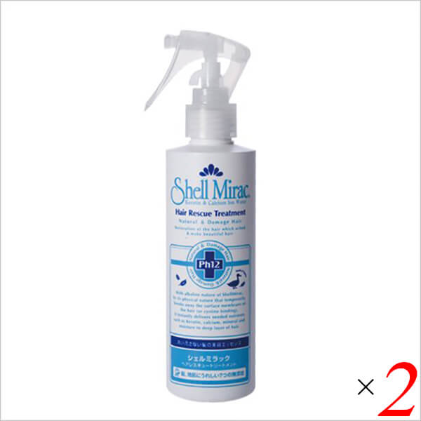 シェルミラック ヘアートリートメント 200ml 2本セット 送料無料の通販は 5,680円