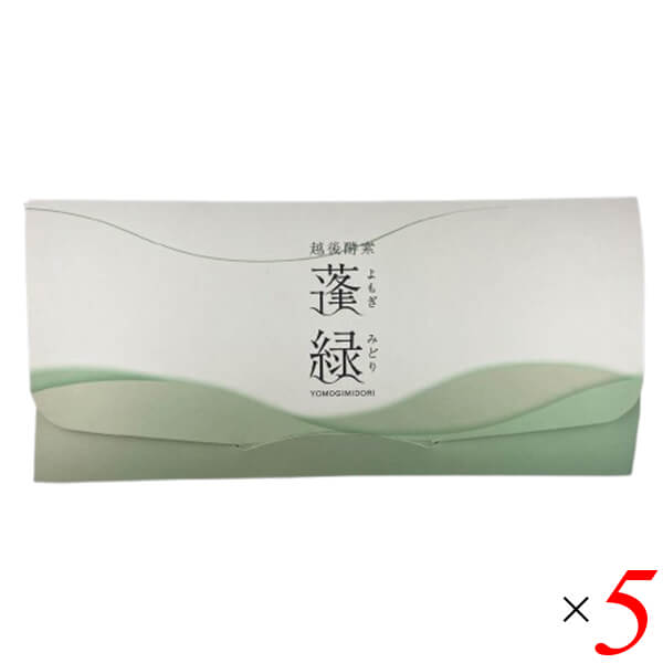 越後酵素 蓬緑(よもぎみどり) パウチタイプ 25ml×7包 5個セット 酵素 越後酵素 蓬緑(よもぎみどり) パウチタイプ 25ml×7包 5個セット 酵素