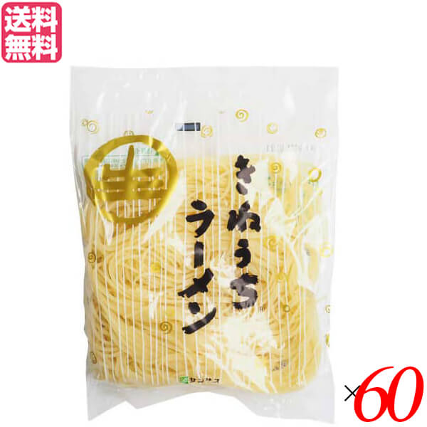 【当店最大16%+日曜5%】〜6/15(月)9:59！ラーメン インスタントラーメン 袋麺 サンサス きねうち ラーメン160g ６０袋セット 送料無料