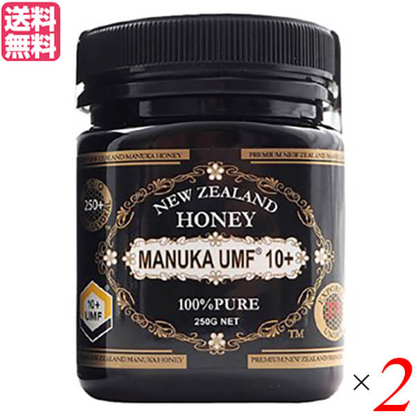 マヌカハニー UMF MGO ハニージャパン マヌカハニーUMF10+/MGO250+ 250g 2個セット 送料無料の通販は