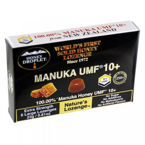 【当店最大16%+日曜5%】〜6/15(月)9:59！マヌカハニー キャンディ のど飴 ハニードロップレット マヌカハニーUMF10+（のど飴）18g/6粒 10個セット ハニージャパン_1