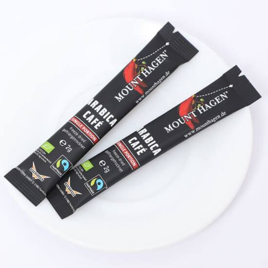 オーガニック コーヒー インスタント マウントハーゲン オーガニック フェアトレード インスタントコーヒースティック 2g×25本 8個セット 送料無料の通販は