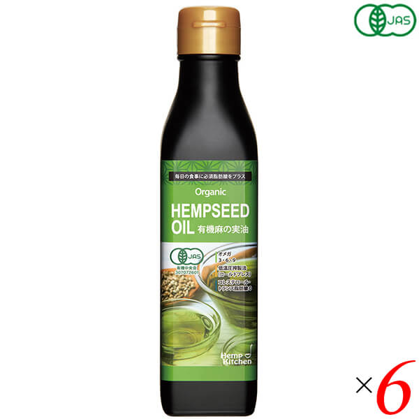 有機麻の実油(ビン) 180g 6個セット ニュー エイジ トレーディング オーガニック ヘンプ オイル ヘンプシード 送料無料の通販は 11,900円