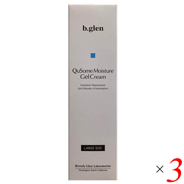 QuSomeモイスチャーゲルクリーム　Lサイズ3個 ビーグレン QuSomeモイスチャーゲルクリーム(Lサイズ) 44g 3個