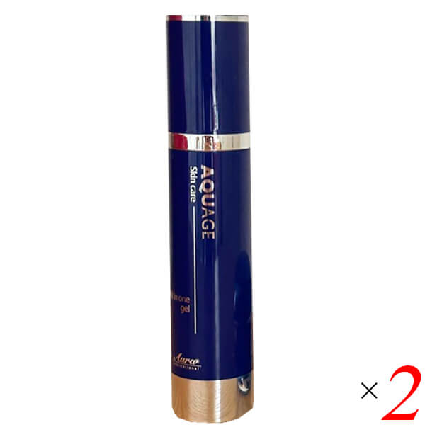 アクアージュ スキンケア オールインワンジェル 50g 2個セット アウラインターナショナルの通販は