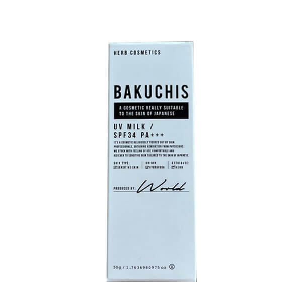 BAKUCHIS バクチス UVクリーム 50g SPF34 PA+++ クリーム 敏感肌 顔 送料無料の通販は 5,840円