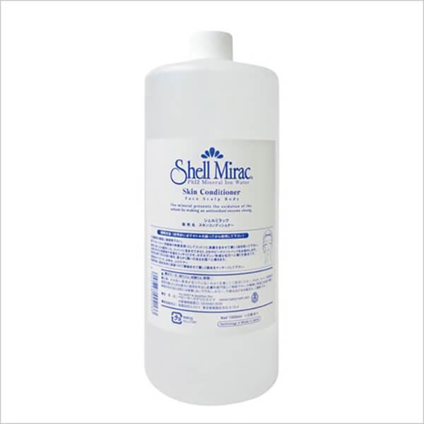 シェルミラックスキンコンディショナー 化粧水 ローション 無添加 1000ml 送料無料の通販は