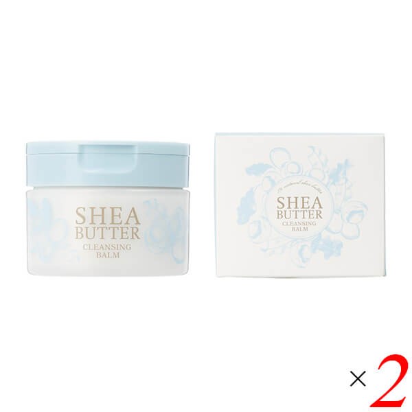 クレンジング メイク落とし シアバター 生活の木 シアバター クレンジングバーム 80g 2個セット 送料無料の通販は