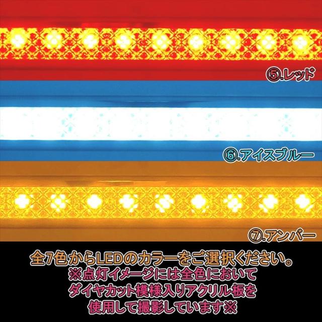 ○トラック用 LED ソフトモール ＆ スリムアンドンケースセット 24V