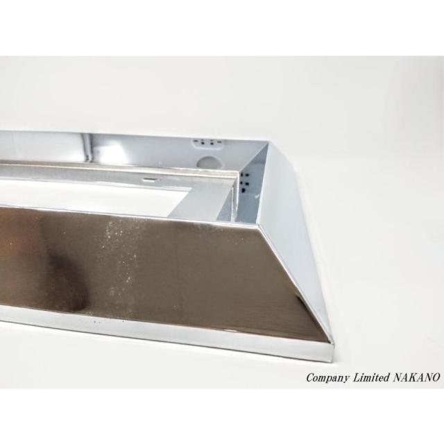 ●トラック用 ナンバー枠 ABSメッキ 大型 50角 軽量で迫力満点 501167_4