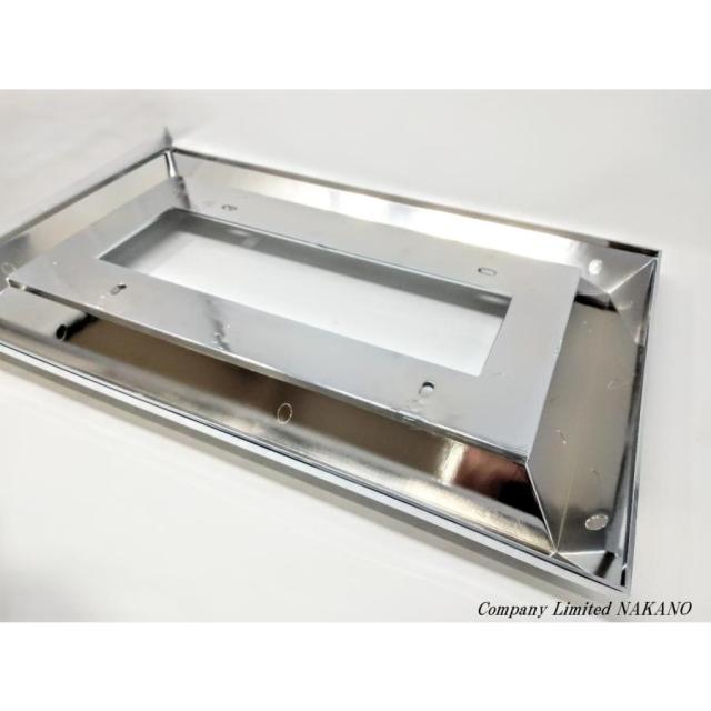 ●トラック用 ナンバー枠 ABSメッキ 大型 50角 軽量で迫力満点 501167_5