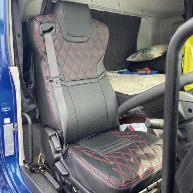 ●トラック用 シートカバー COMBI 運転席 高機能シート用 カラー選択 ファイブスターギガ後期 R4.10〜_4