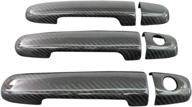 BRIGHTZ RAV4 L 20 21 25 26 リアルカーボンドアハンドルカバー ノブ COR−NOBU−FC−A3B0C2D1