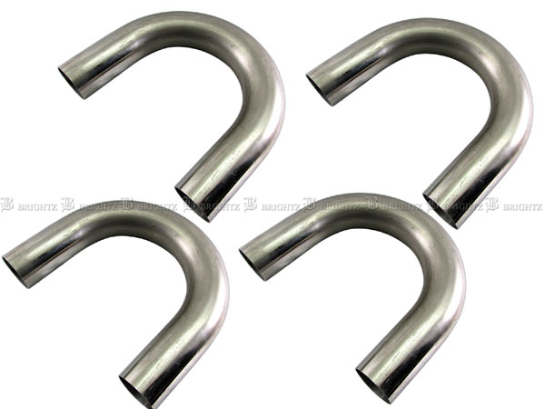 BRIGHTZ  60Φ 180度 ステンレス 曲げパイプ 1.2mm厚 4PC CUR−PIPE−001−4PCの通販は 8,114円
