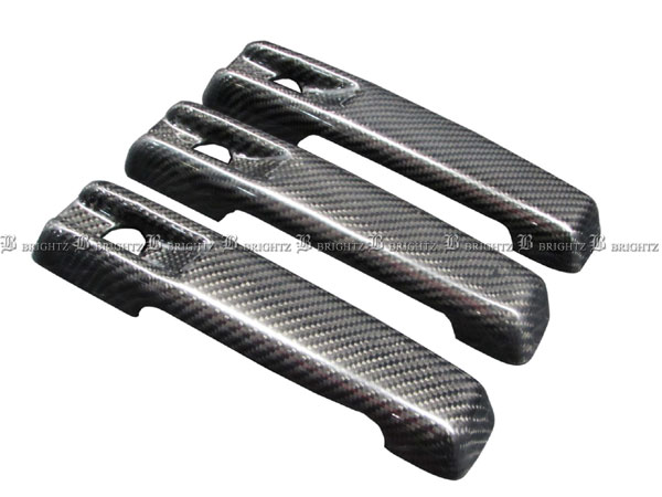 BRIGHTZ Gクラス W463 リアルカーボンドアハンドルカバー ノブ 3PC DHC−NOBU−133−3PCの通販は