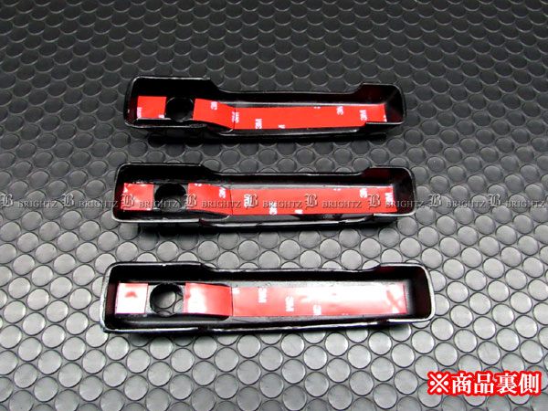 BRIGHTZ Gクラス W463 リアルカーボンドアハンドルカバー ノブ 3PC DHC−NOBU−133−3PC_5