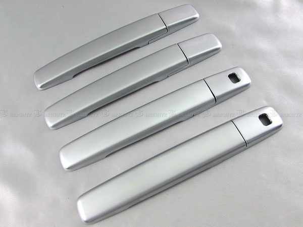 BRIGHTZ eKカスタム B11W ドアハンドルカバーノブ サテンシルバー DHC?NOBU?408 B11 B 11 ek カスタム BRIGHTZ eKカスタム B11W メッキドアハンドルカバー リアハッチノブ