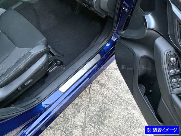 BRIGHTZ WRX S4 VBH ステンレスエントランスモール