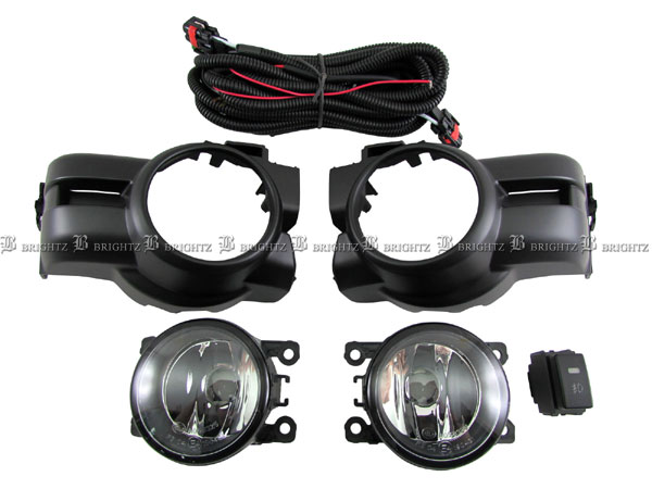 BRIGHTZ NV350キャラバン(バン） E26 前期 フォグライト 後付キット 黒 FOG−H−098の通販は 5,488円