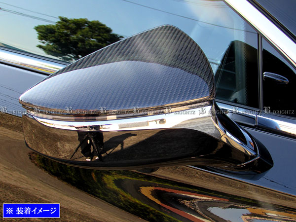 BRIGHTZ レクサス LS500h GVF50 GVF55 リアルカーボンドアミラーカバー CAR−MIR−004_3