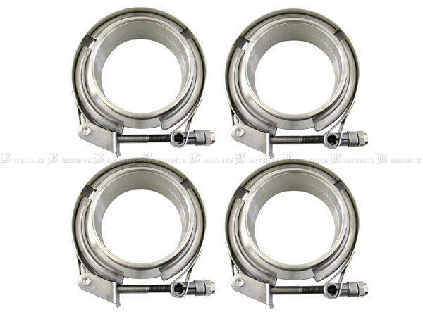 BRIGHTZ  ステンレスマフラーフランジ Vバンド 70.5Φ 75Φ 70.5 75 MUF−JOI−011−4PC 11,156円