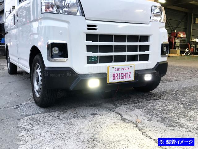 BRIGHTZ アトレー S700V S710V LED付きフロントスキッドガードセット