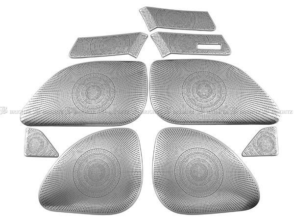 BRIGHTZ ディグニティ BHGY51 ステンレスドアスピーカーパネル 9PC サテンシルバー SPEAKER−084