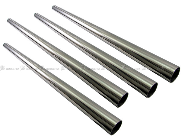BRIGHTZ 42Φ 1m ステンレスストレートパイプ 1.2mm厚 4PC STR−PIPE−001−4PC