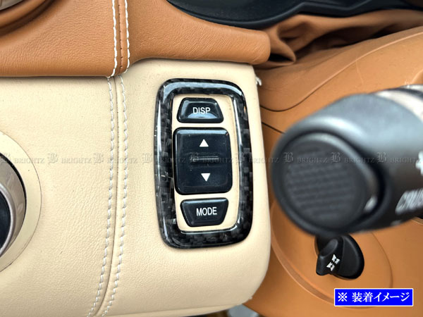 BRIGHTZ フェラーリ カリフォルニア30 F149S リアルカーボンコントロールスイッチリング SWI−COV−036