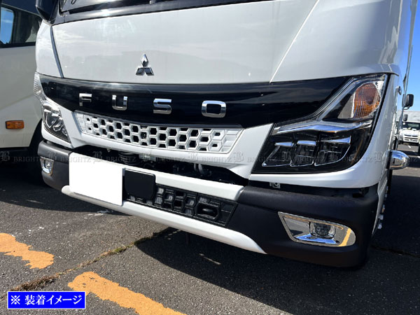 BRIGHTZ 三菱ふそう キャンター メッキフォグライトカバー TRUCK BRIGHTZ 三菱ふそう キャンター メッキフォグライトカバー TRUCK