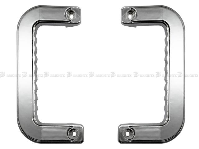 BRIGHTZ いすゞ 23エルフ メッキアシストグリップ 本体 2PC TRUCK−S−114