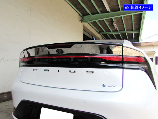 BRIGHTZ プリウス 60 61 65 超鏡面ステンレスメッキトランクリッドモール 3PC TRU−MOL−233の通販は 5,491円