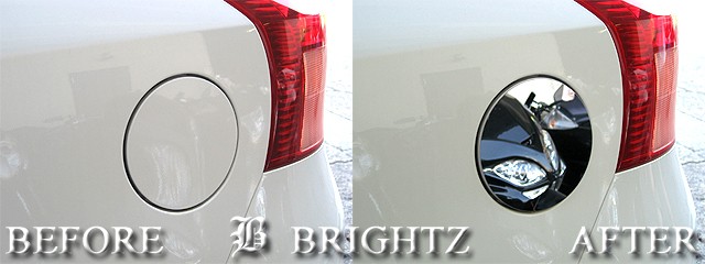 BRIGHTZ ヴィッツ Vitz NCP95 KSP90 NCP91 SCP90 鏡面ステンレスガソリンタンクカバー 給油口パネル 1PC  FUELLID−021の通販はau PAY マーケット - BRIGHTZ | au PAY マーケット－通販サイト