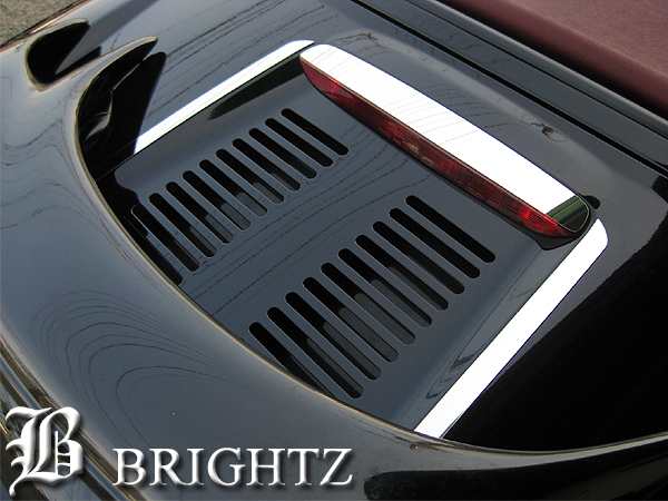 BRIGHTZ MR-S ZZW30 超鏡面ステンレスクロームメッキエンジンフード