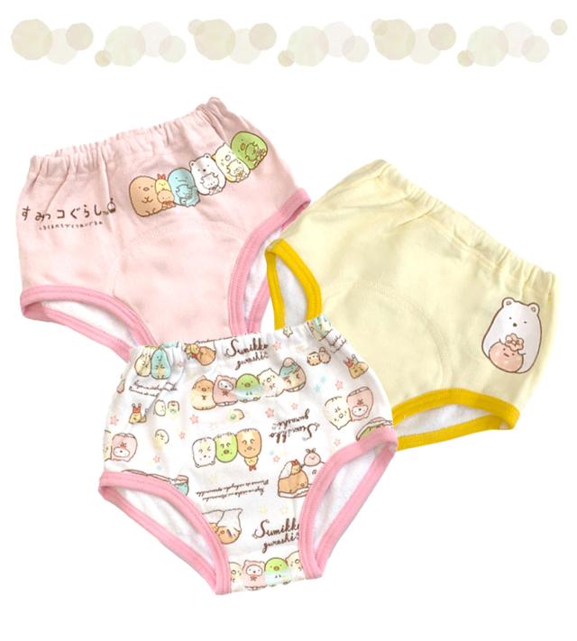 すみっコぐらし ３p トレーニングパンツ 3層 トレパン 女の子 90 95 100 3枚組 パンツ 防水層付 おねしょ 対策 トイトレ サンリオ マイメの通販はau Pay マーケット ソドムアンドゴモラ