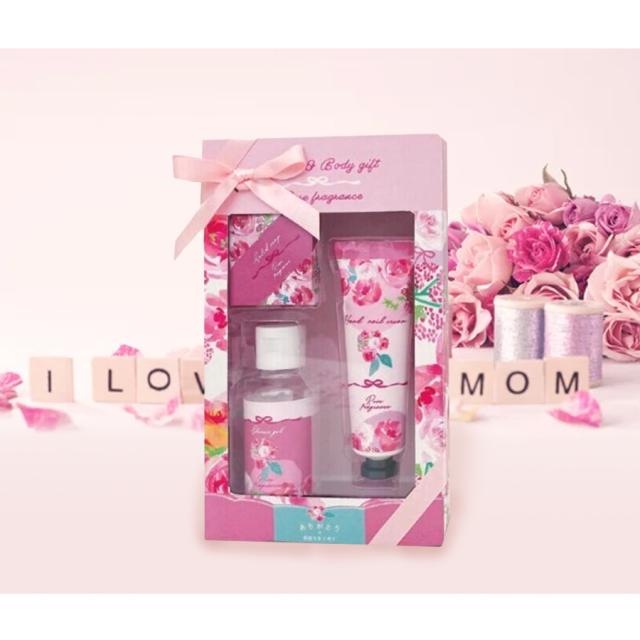 ローズ バス&ボディケア ギフト バラの香り ハンドクリーム シャワー