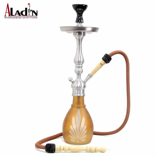 シーシャ 本体 パイプ Aladin ROY 21 GOLD 58cm 水タバコ 水パイプ shisha hookah